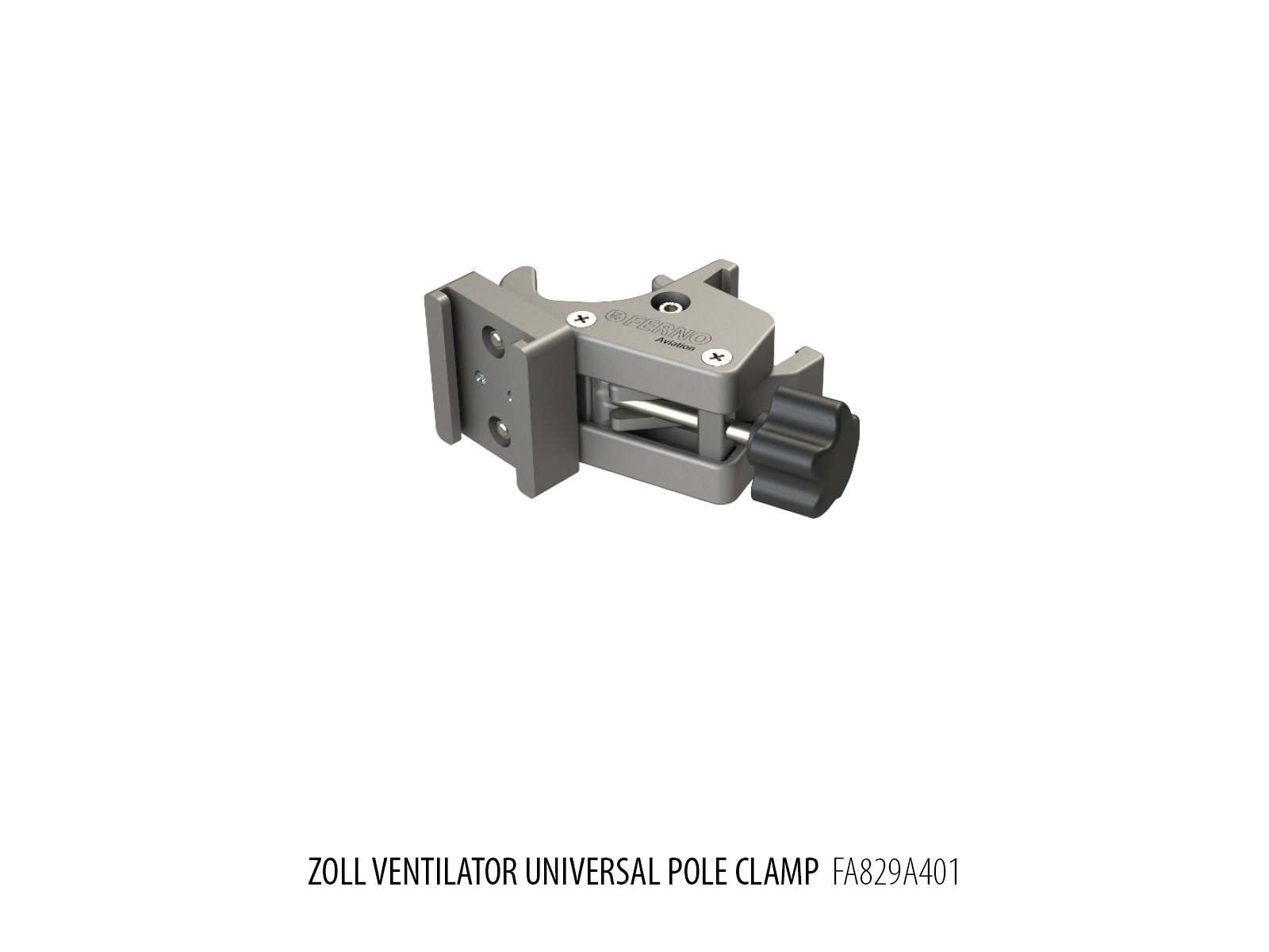 Aviation Zoll Ventilator Universal Pole Clamp
