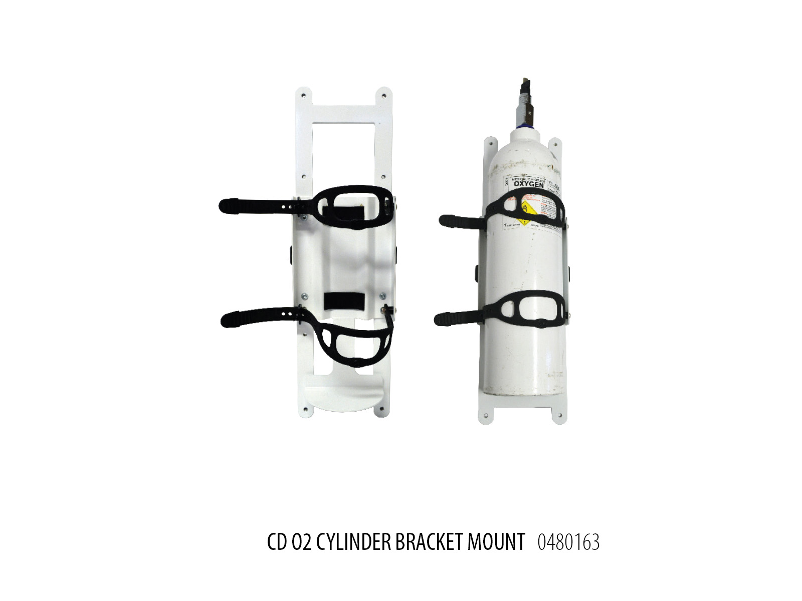 iNTRAXX CD Oxygen Cylinder Mount Bracket