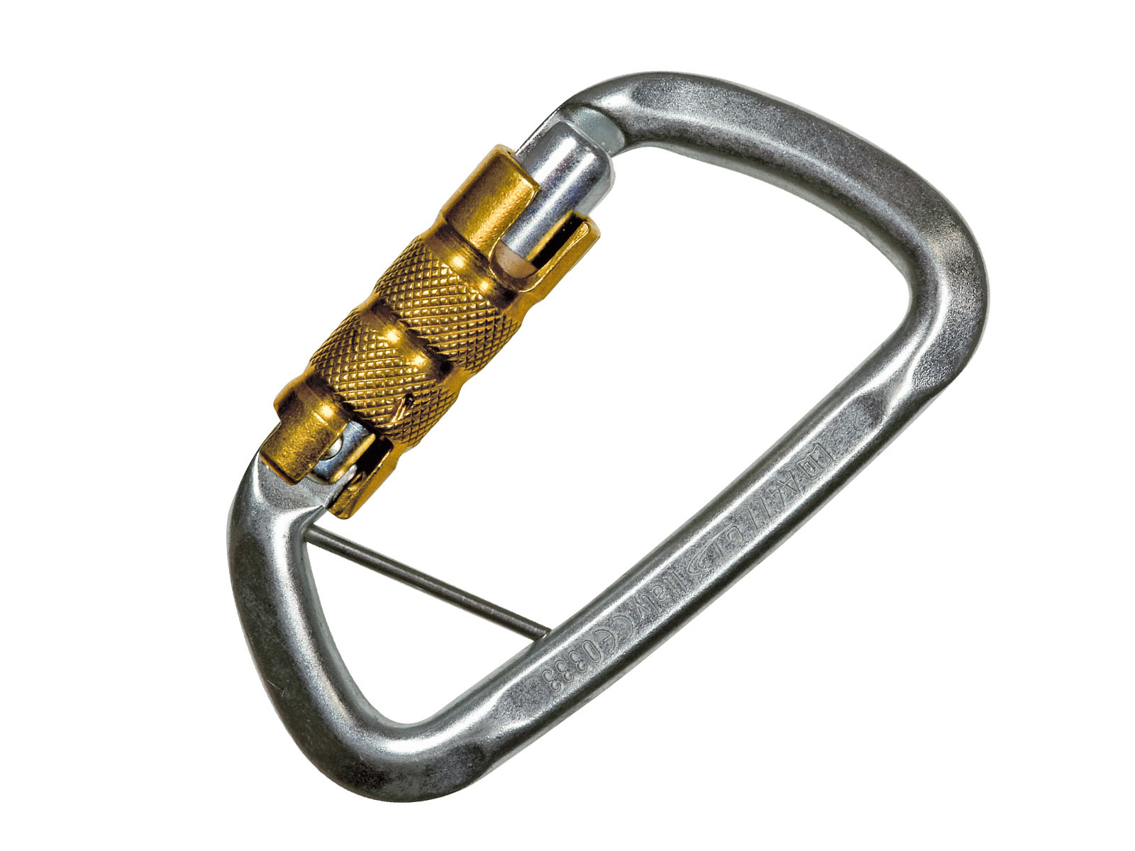 Steel Triplock Karabiner