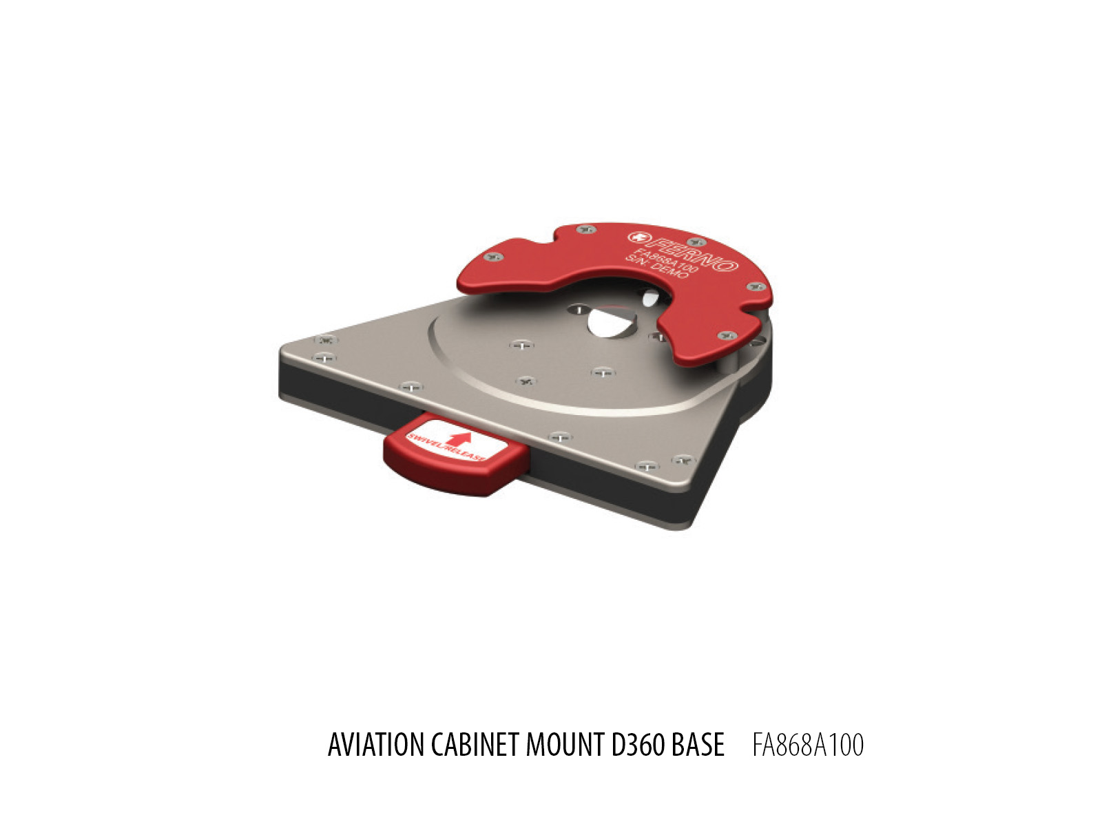 Aviation D360 Cabinet Mount Swivel Base