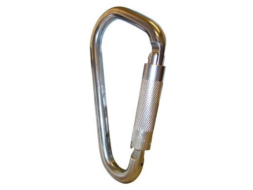 Stainless Steel Fireman's Karabiner Triplock