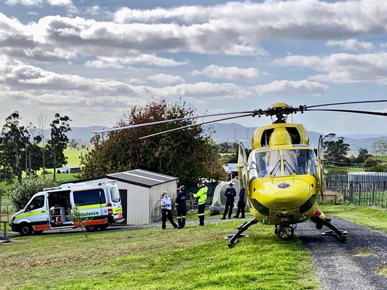 Ambulance Tasmania COVID Retrieval Kits