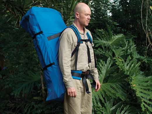 Traverse Split Basket Backpack